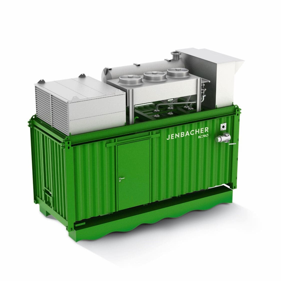 Kontejnerová elektrárna Jenbacher založená na sérii 2